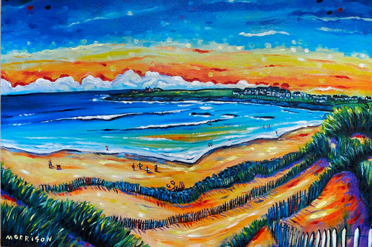 Spanish Point- through the dunes